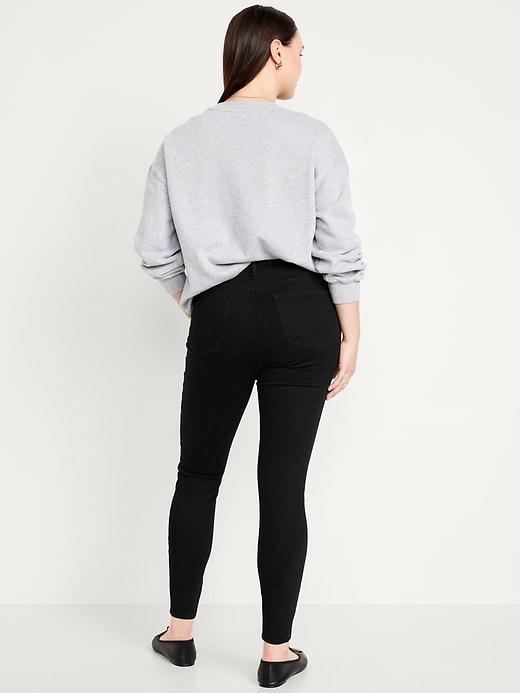 High-Waisted Rockstar Super-Skinny Jeans for Women Product Image