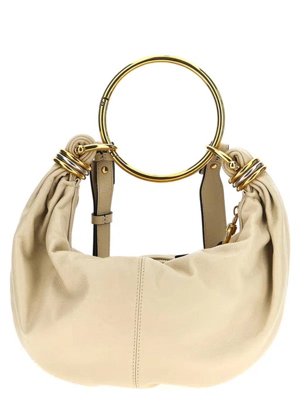 Beige Bracelet Small Hobo Bag Product Image