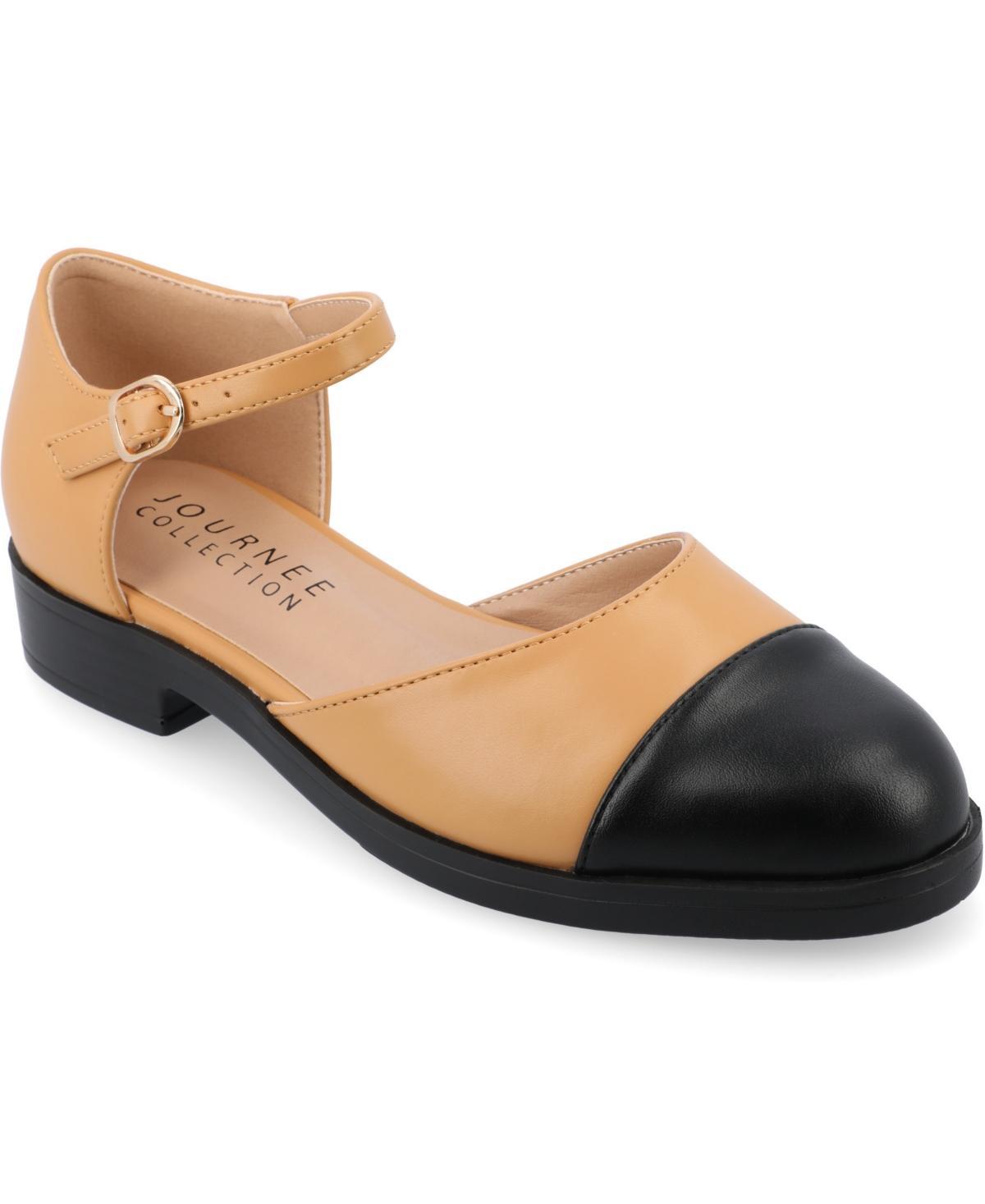 Journee Collection Womens Tesley Tru Comfort Cap Toe Flats Product Image