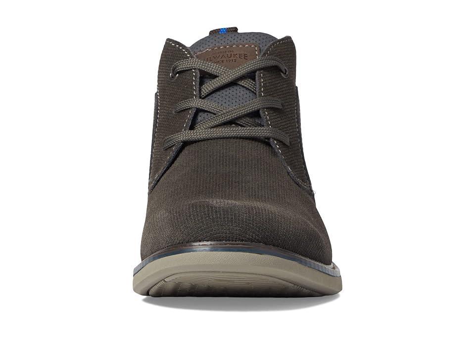 Nunn Bush Shoes Otto Plain Toe Chukka Gray Product Image