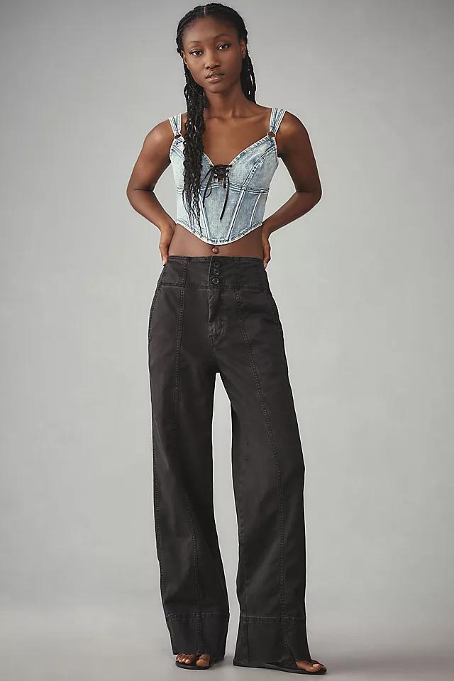 The Seamed Flare Pants by Pilcro product image