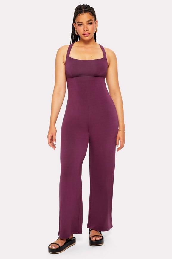 Smooth As Hell Criss Cross Back Jumpsuit Product Image