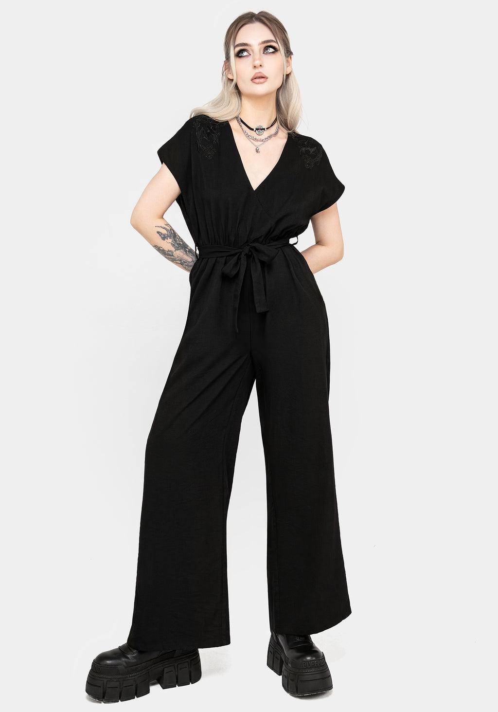 Vampyrum Embroidered Jumpsuit Product Image