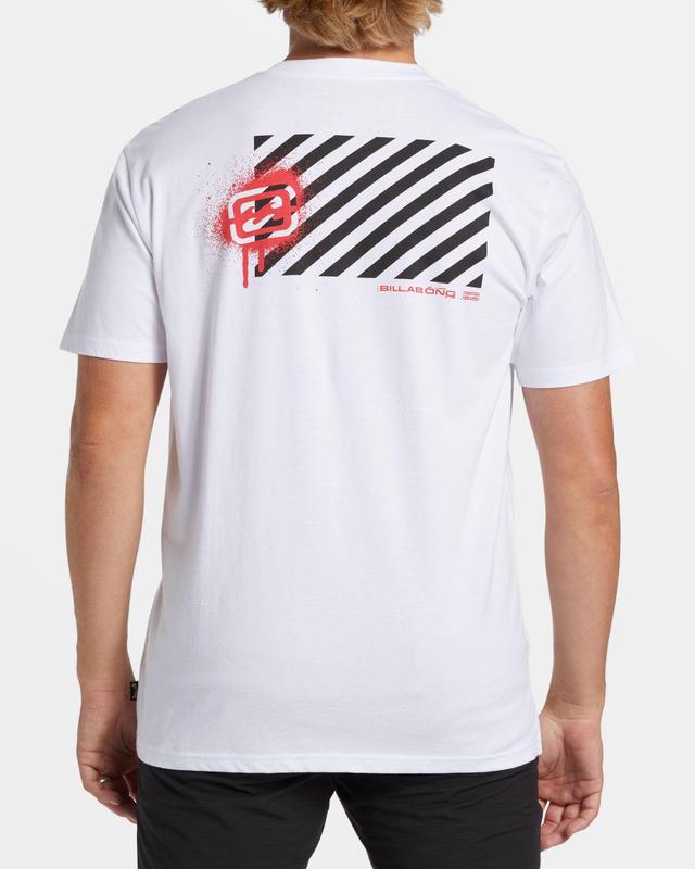 Segment T-Shirt - White Male Product Image