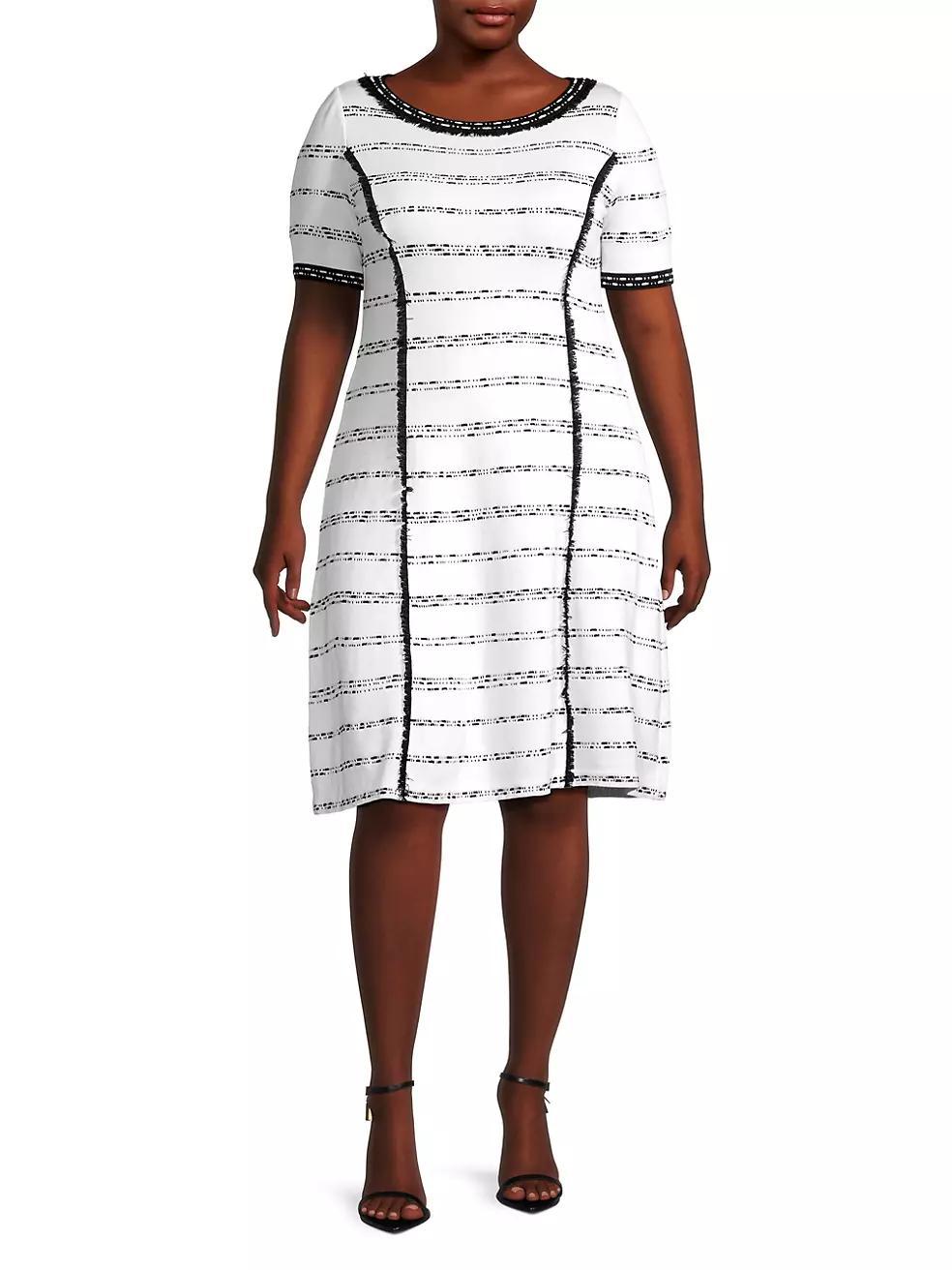 Knit Knee-Length Dress Product Image