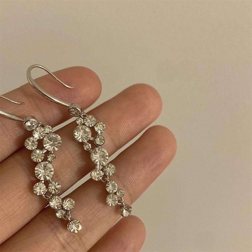 Rhinestone Drop Earring Product Image