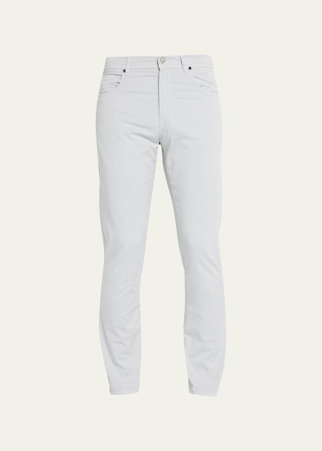 Mens Cotton-Stretch Slim 5-Pocket Pants Product Image