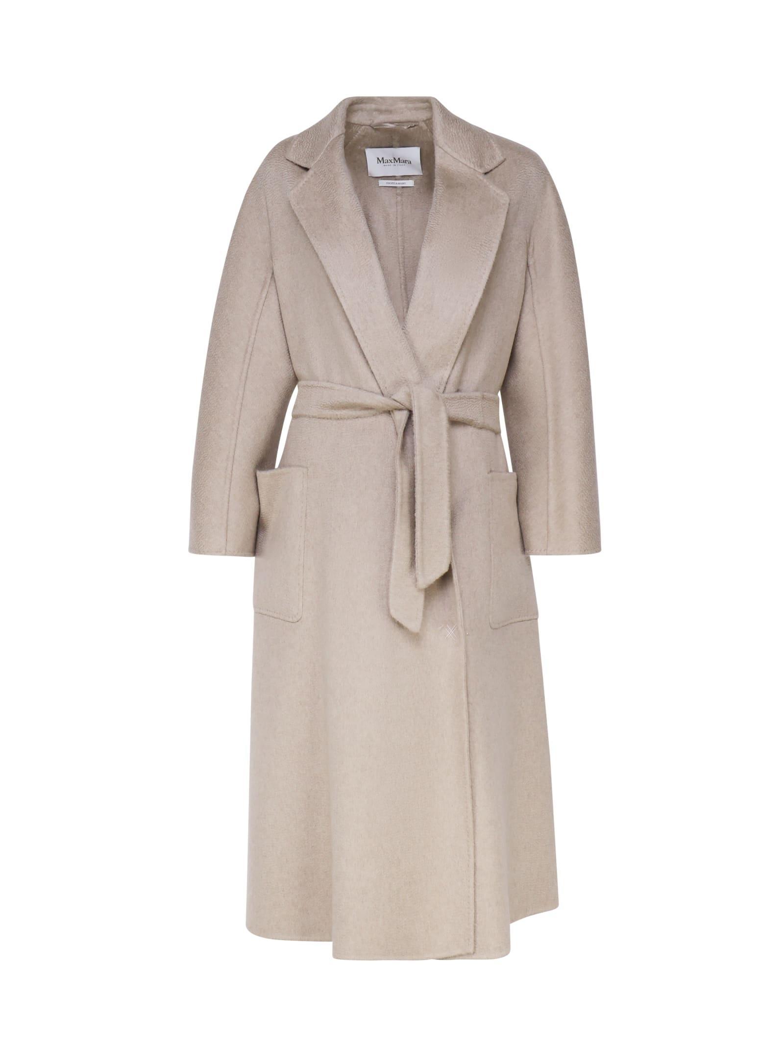 Ludlmilla Coat In Cashmere In Cream Product Image