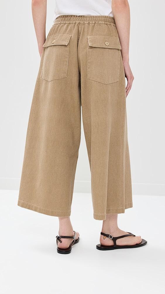 Denimist Palazzo Drawstring Utility Pants | Shopbop Product Image