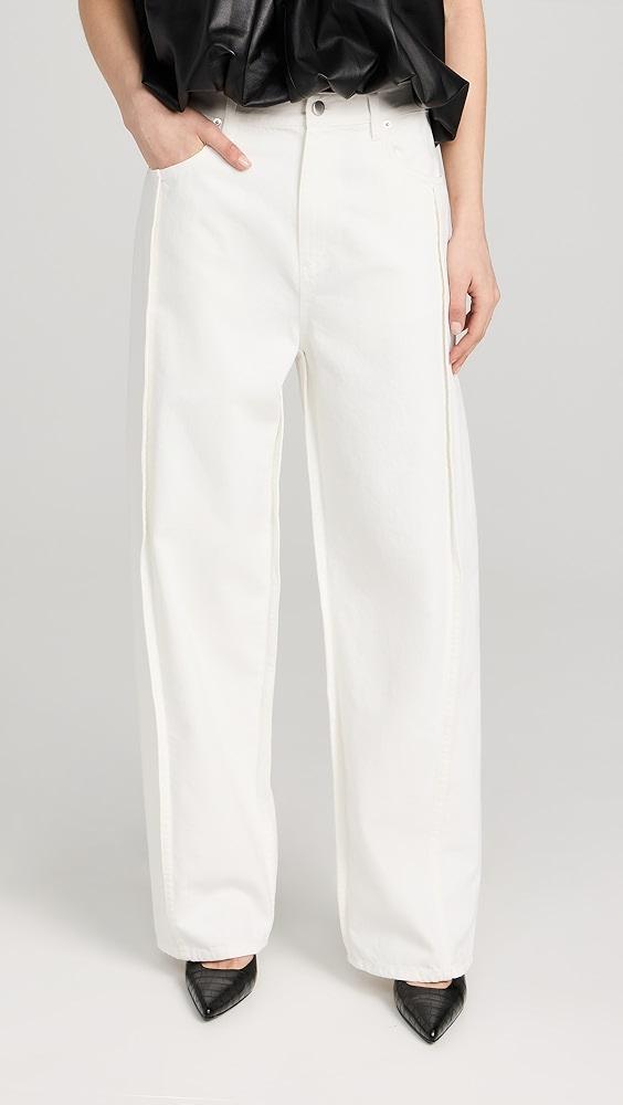 Tibi Tuck Jeans | Shopbop Product Image