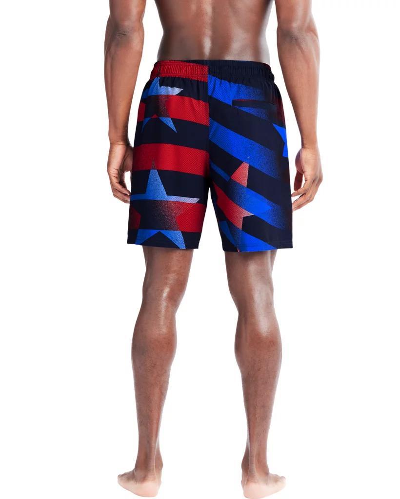 Men's UA Flag Streamer Swim Volley Shorts Product Image