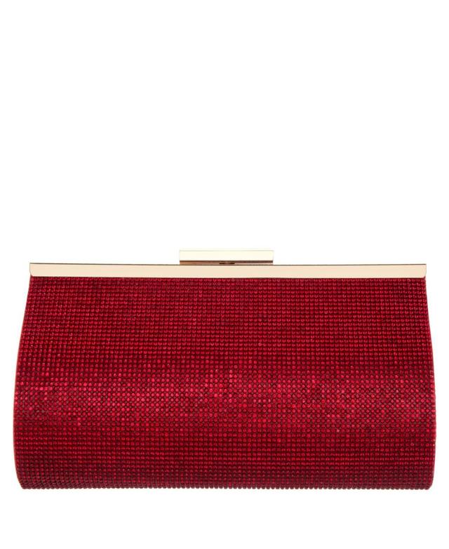 Nina Crystal Frame Clutch Product Image