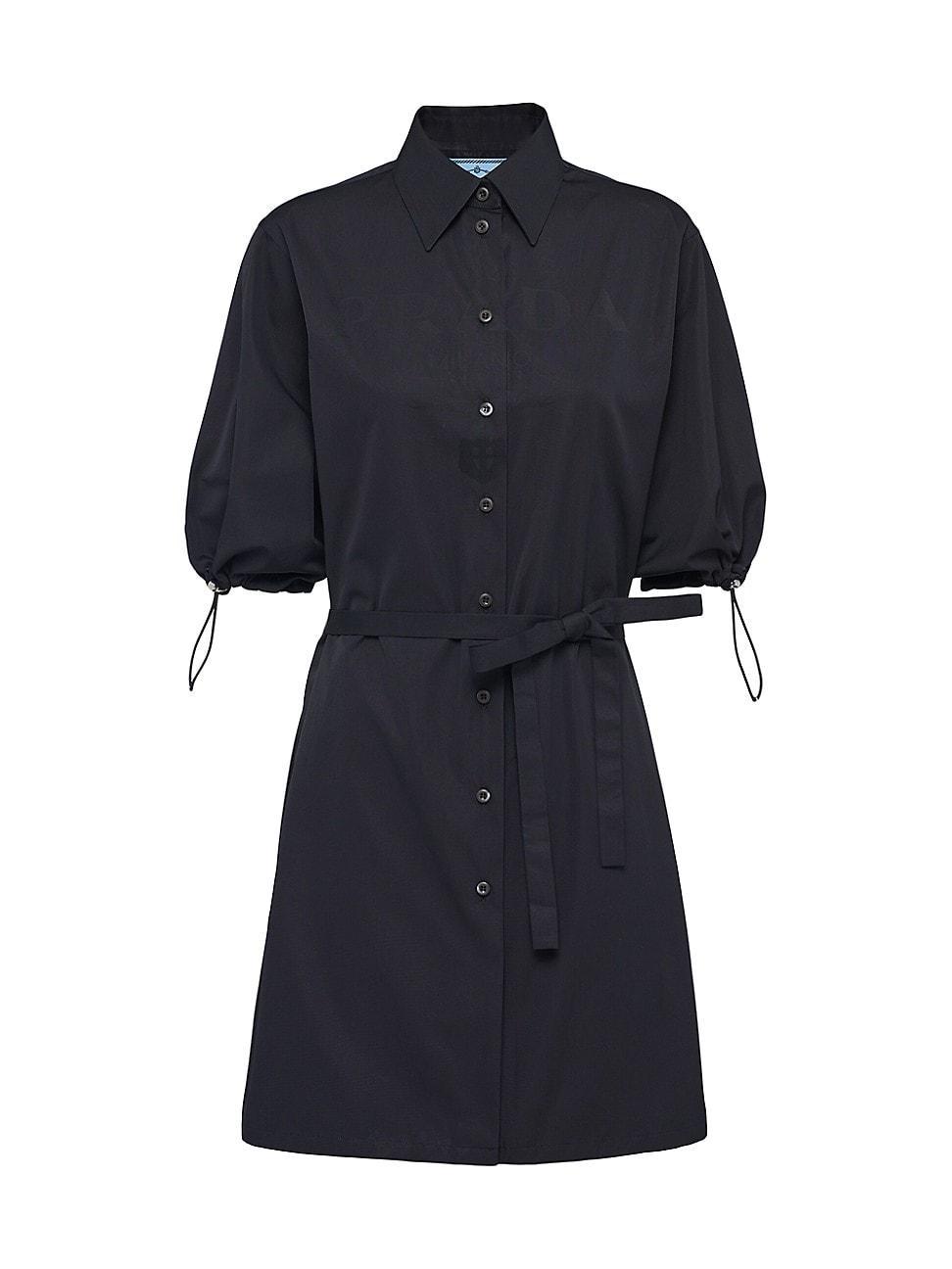 Womens Jacquard Poplin Dress Product Image