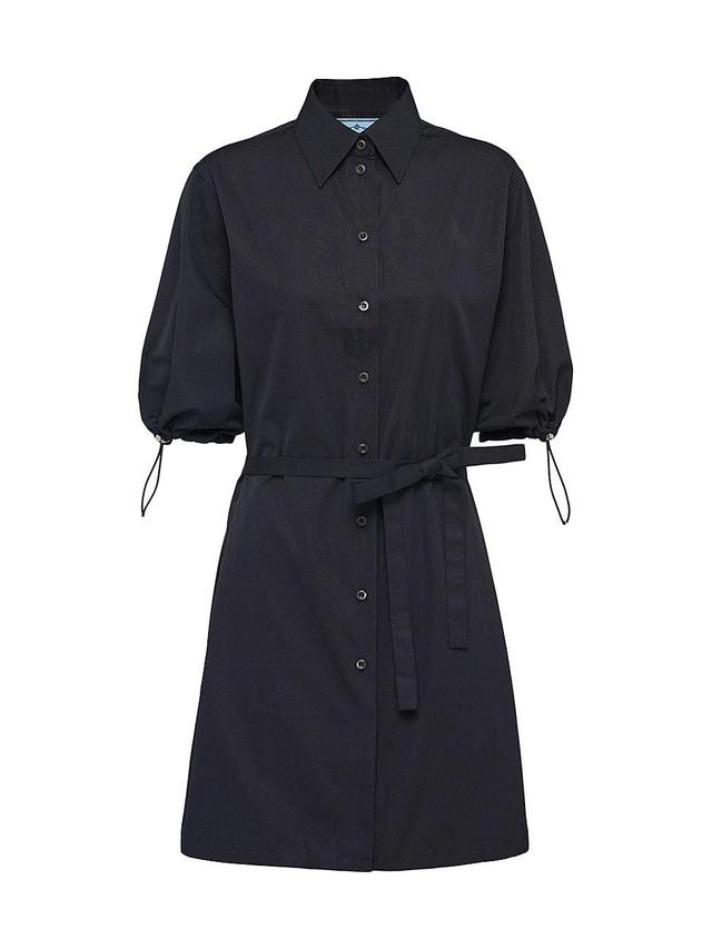 Womens Jacquard Poplin Dress Product Image