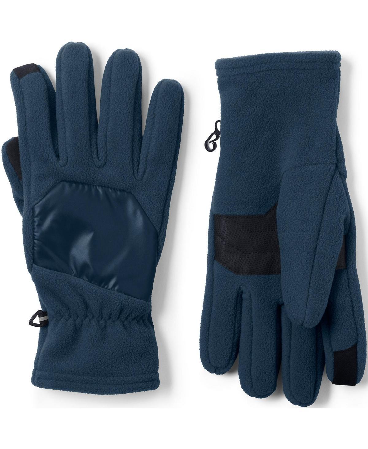 Lands End Mens T200 Fleece Ez Touch Gloves Product Image