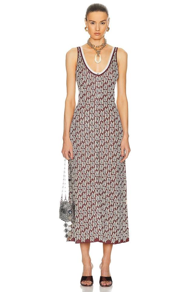 RABANNE Jacquard Tank Dress Product Image