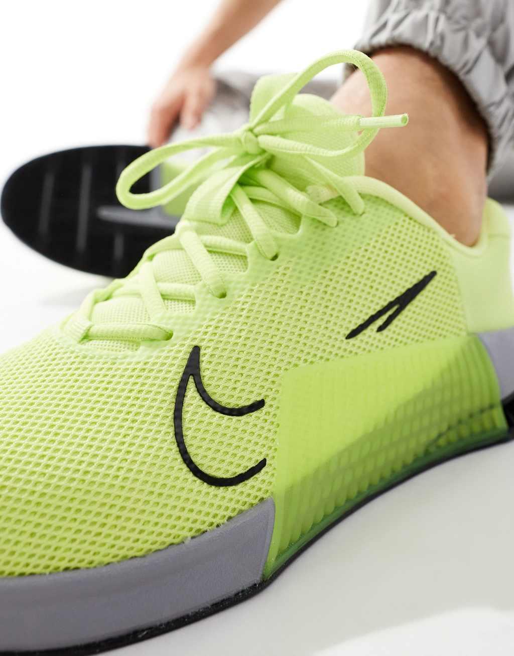 Nike Training Metcon 9 sneakers in yellow Product Image