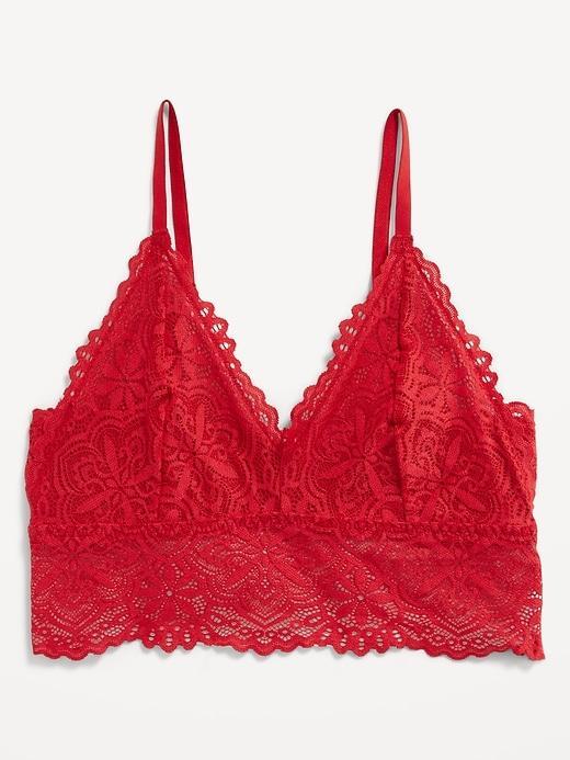 Lace Longline Bralette Product Image