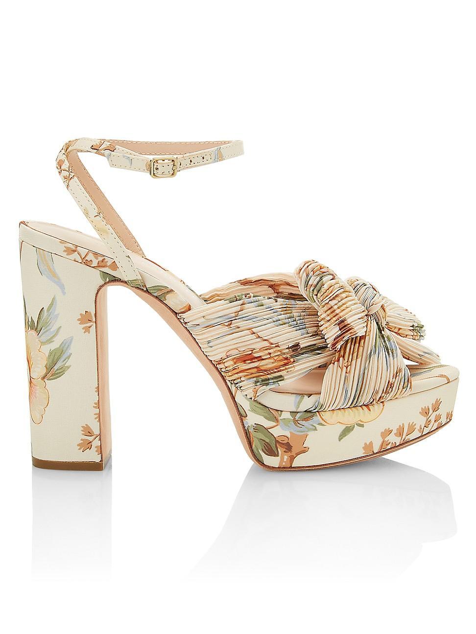 Womens Natalia Knotted Platform Sandals Product Image