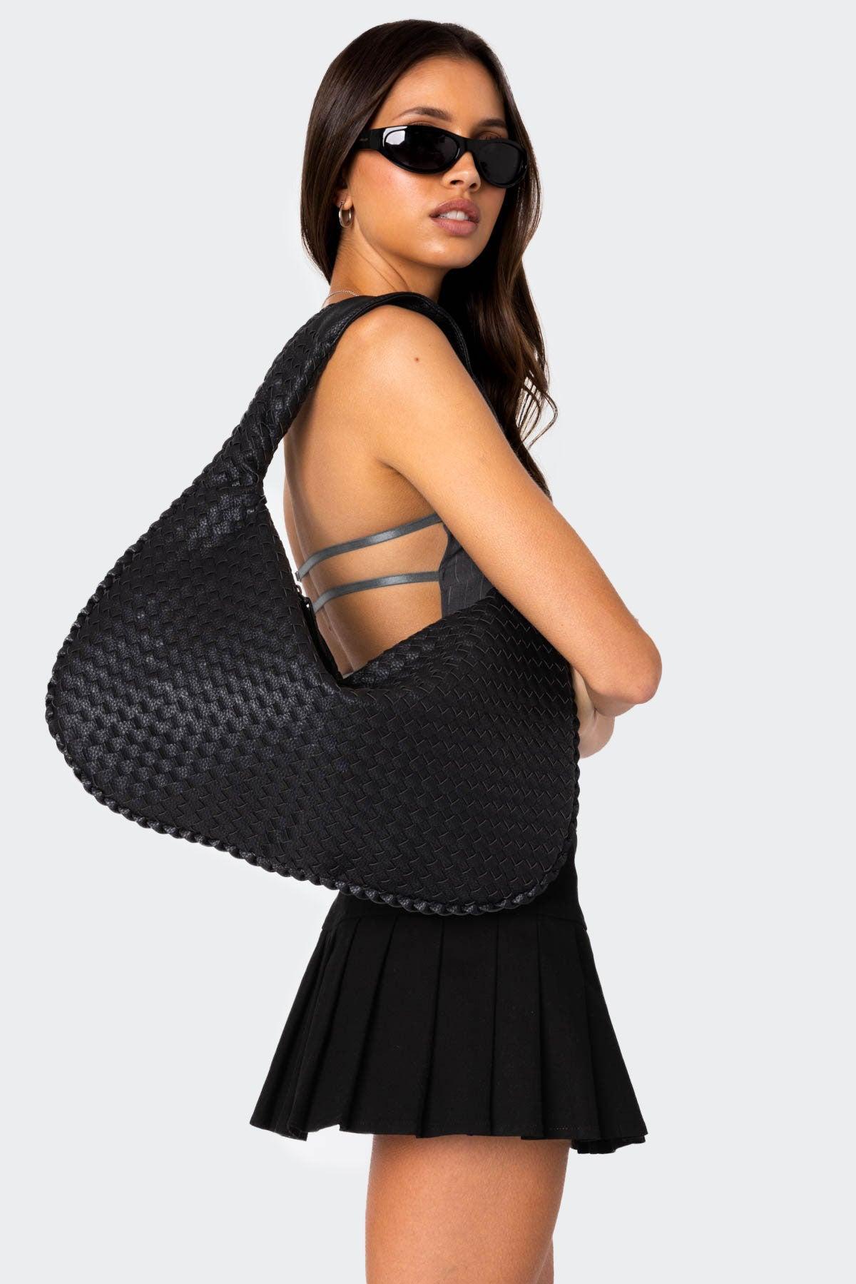 Woven Leather Bag Product Image