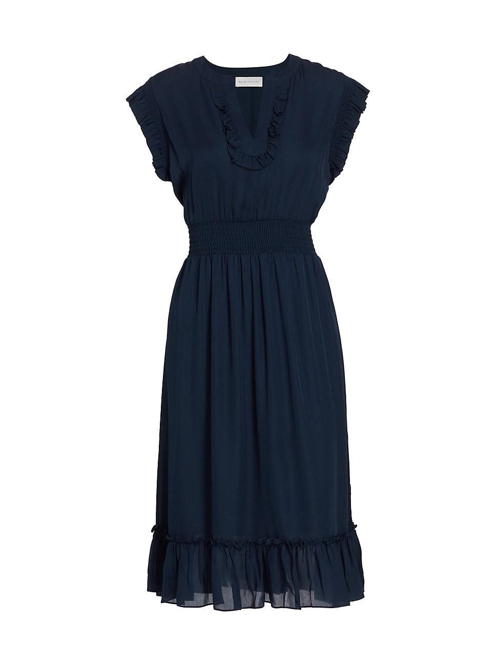 Womens The Mae Silk Midi-Dress Product Image