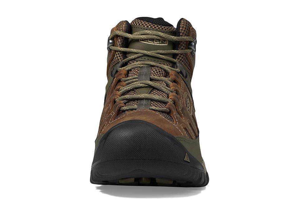 KEEN Targhee Vent Mid (Olivia/Bungee Cord) Men's Shoes Product Image