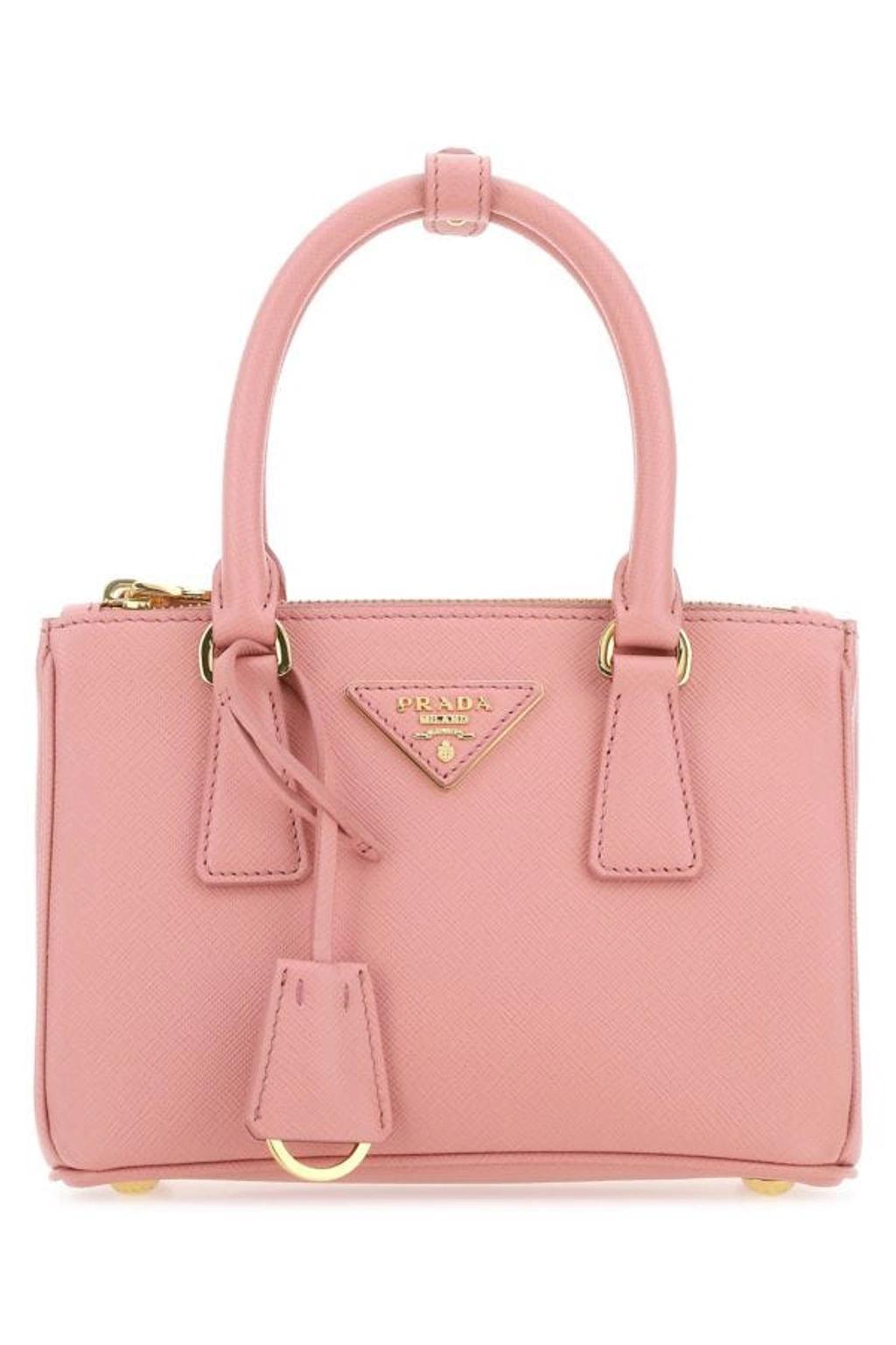 Galleria Saffiano Leather Mini-bag In Pink Product Image