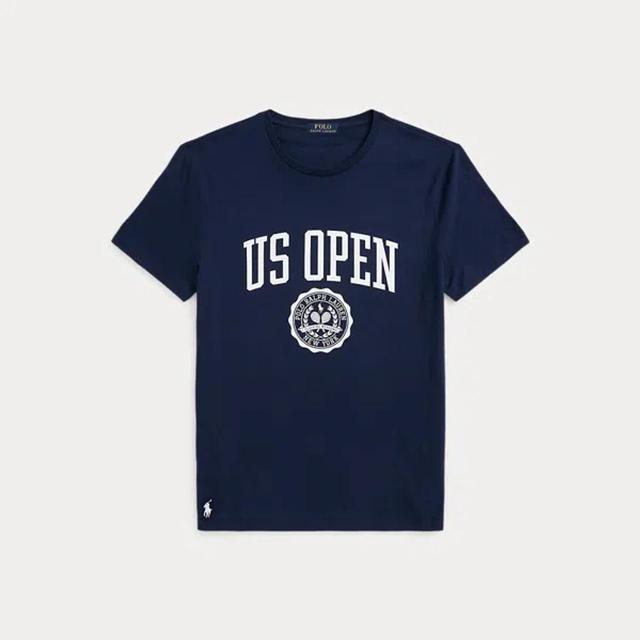 Us Open Crest Jersey T-shirt In Navy Product Image