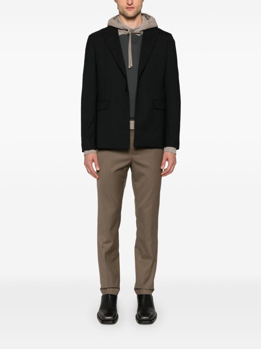 Dima Single-breasted Blazer In Black Product Image