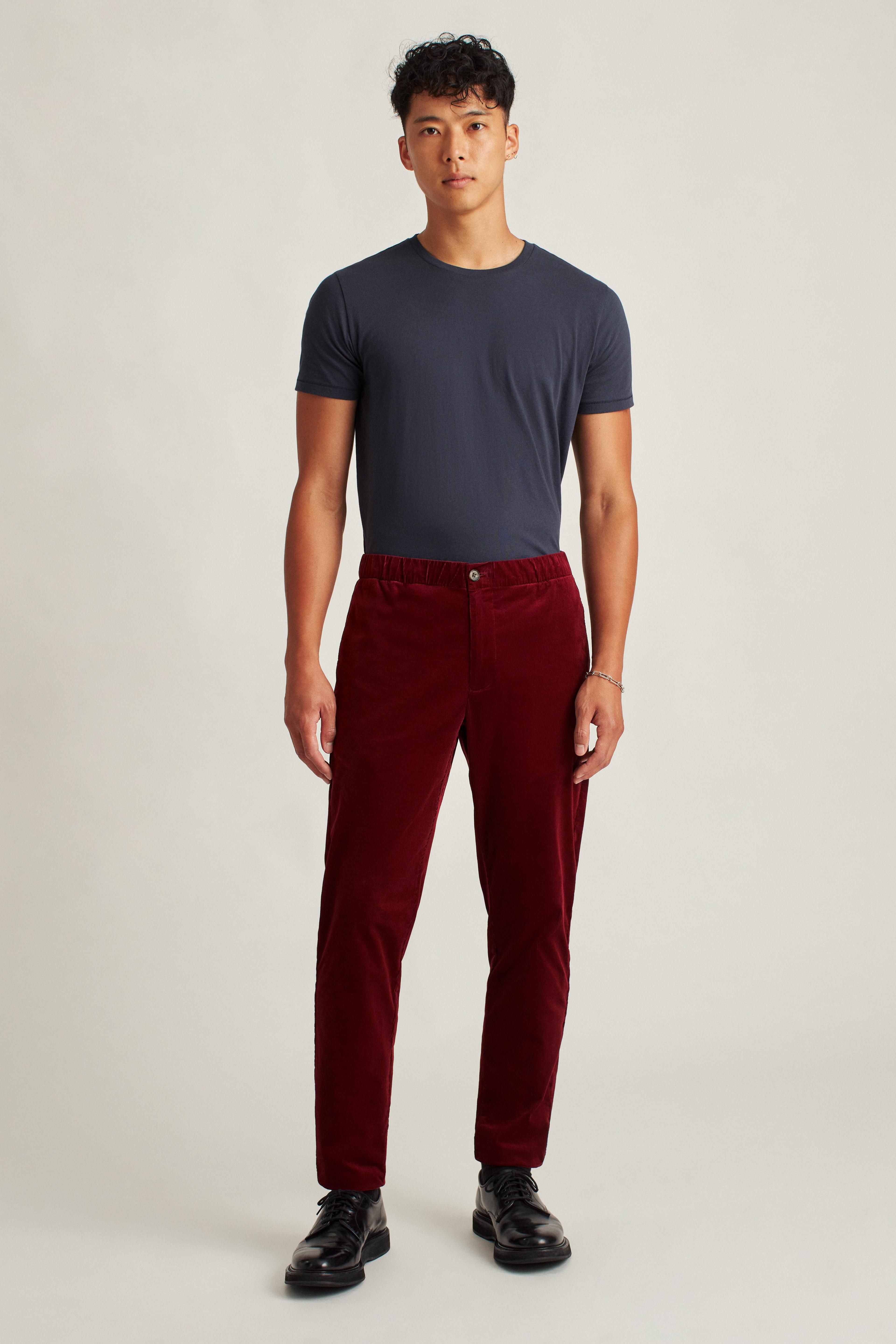 Corduroy Drawstring Pants Product Image