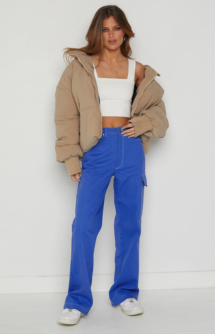 Lolita Blue Contrast Jeans Product Image