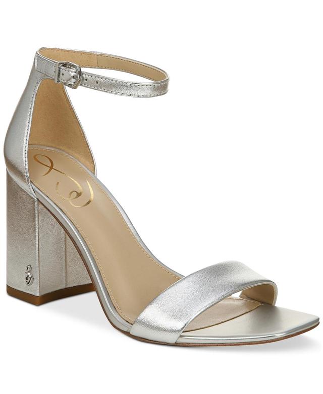 Sam Edelman Womens Daniella Two-Piece Block-Heel Sandals Womens Shoes Product Image