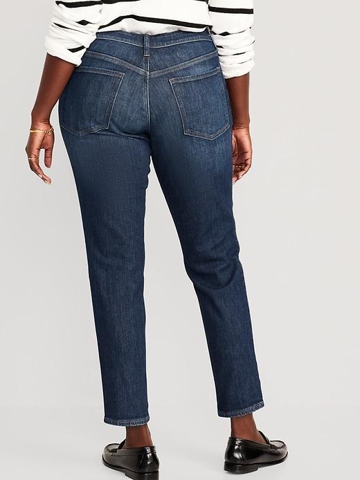 Mid-Rise OG Straight Ankle Jeans Product Image