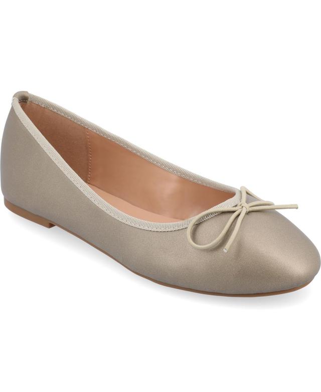 Journee Collection Vika Womens Ballet Flats Light Pink Product Image