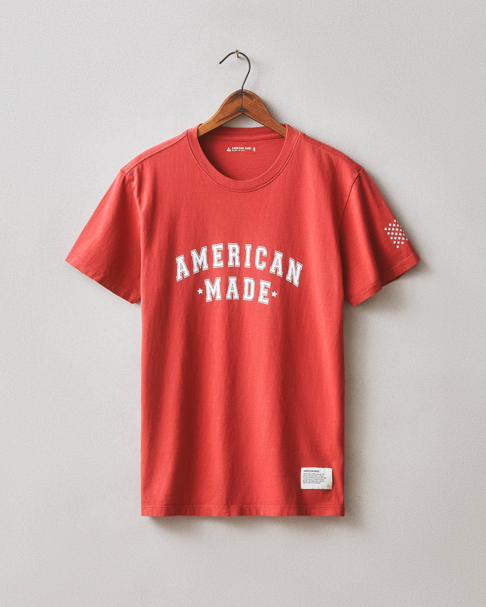 American Made Tee - Red Desert Product Image