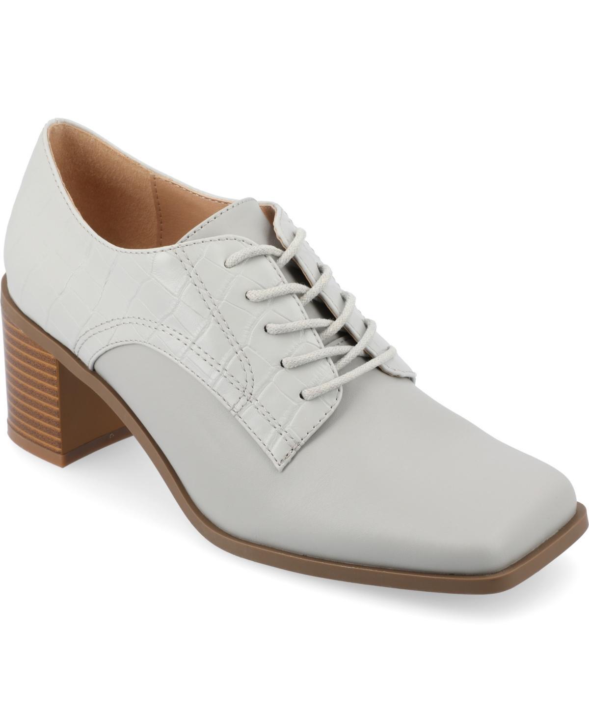 Journee Collection Tru Comfort Foam Sylvan Womens Oxford Block Heels Product Image