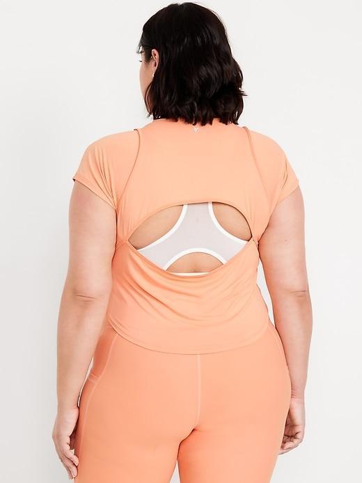 FlowForm Crop Cutout-Back Top Product Image