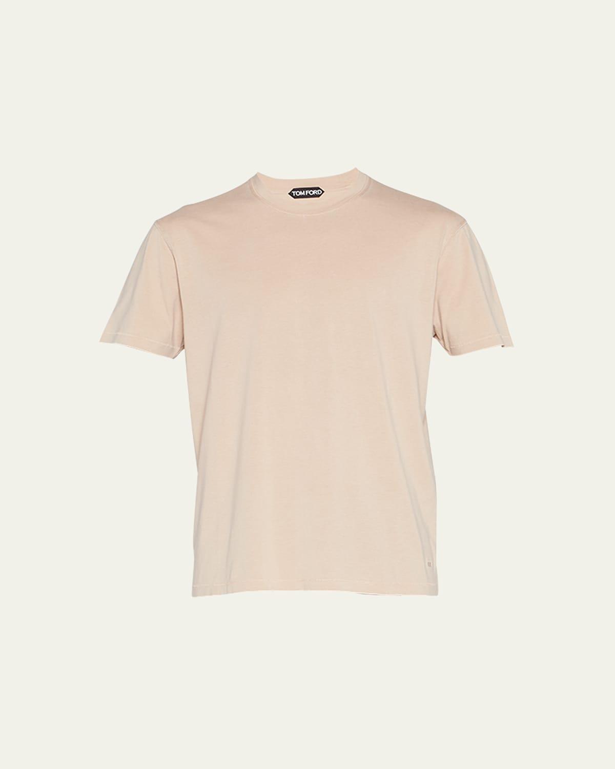 Mens Lyocell-Cotton Crewneck T-Shirt Product Image