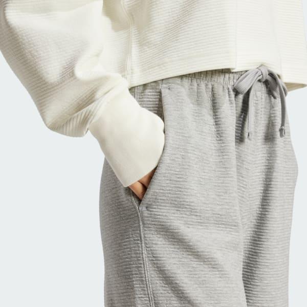 ALL SZN Rib 7/8-Length Wide Leg Pants Product Image