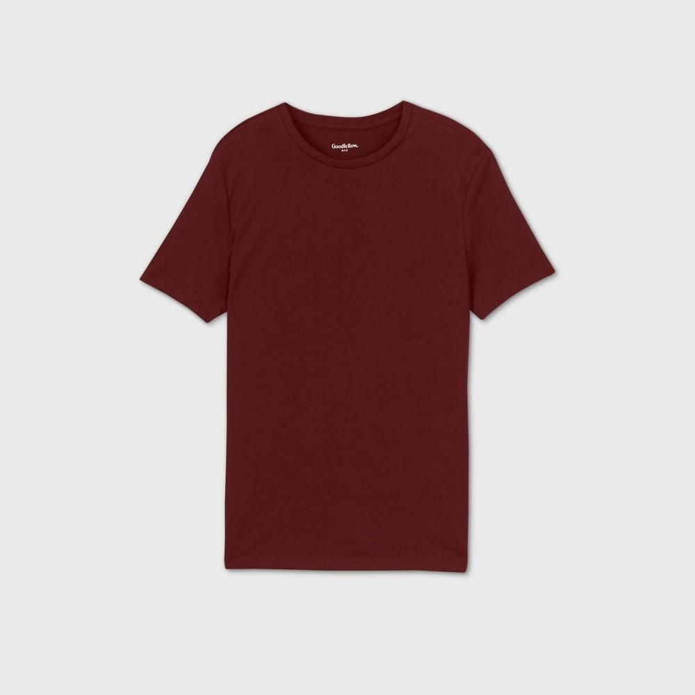 Mens Every Wear Short Sleeve T-Shirt - Goodfellow & Co Pomegranate Mystery S Product Image