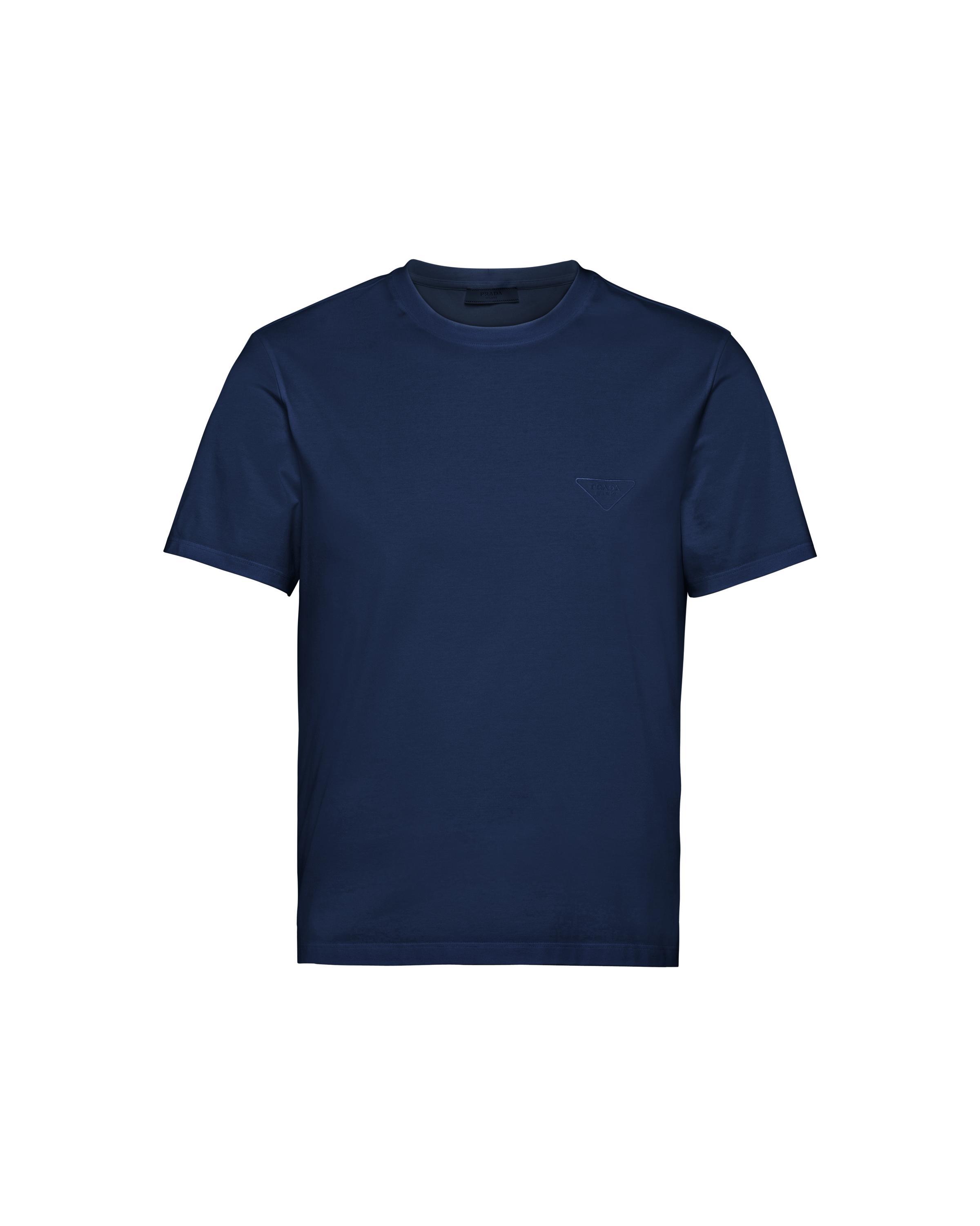 Stretch cotton T-shirt Product Image