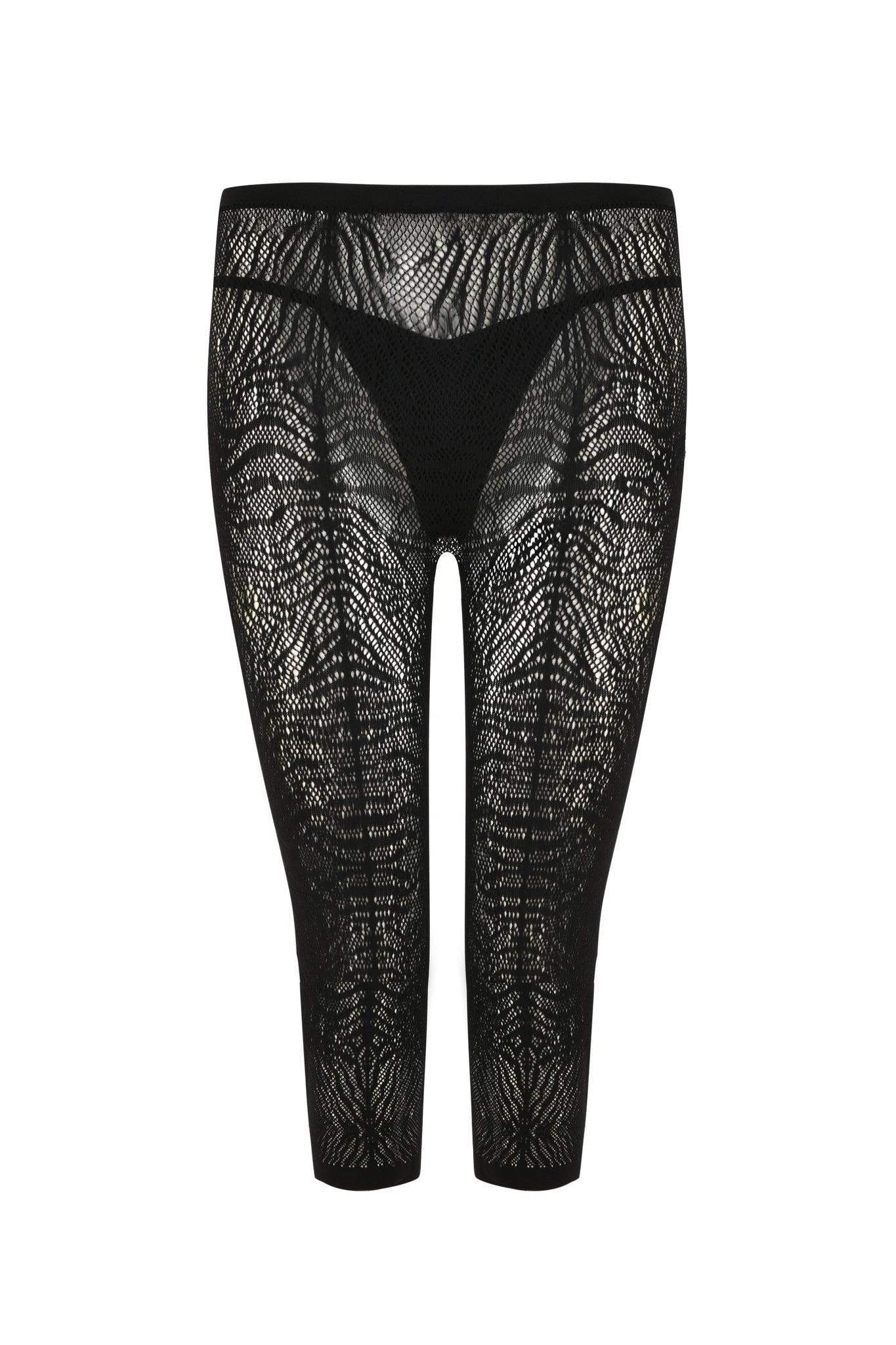 SYBIL CAPRI - BLACK : ZEBRA Product Image