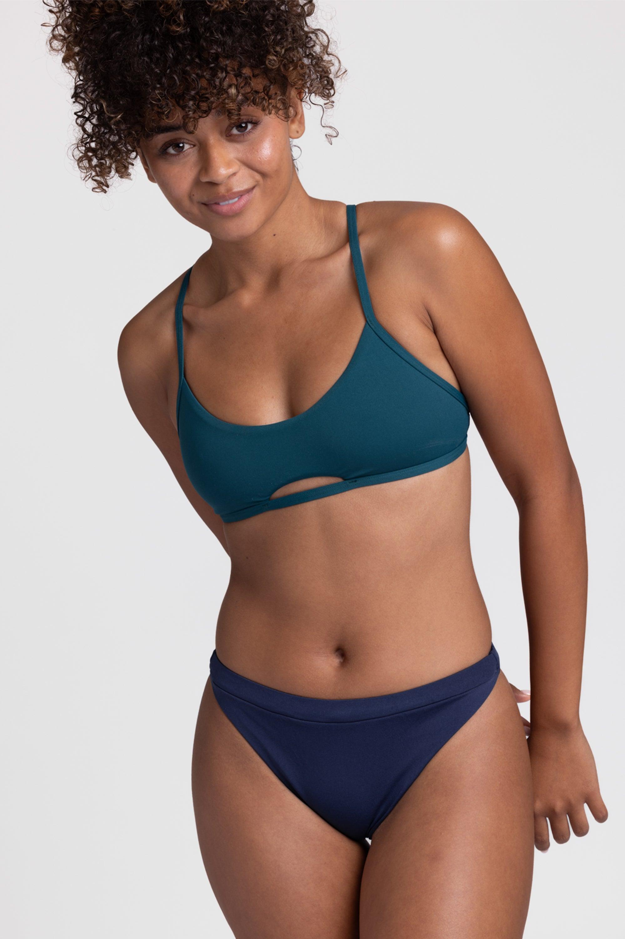 Annie Bikini Bottom - Navy Female Product Image