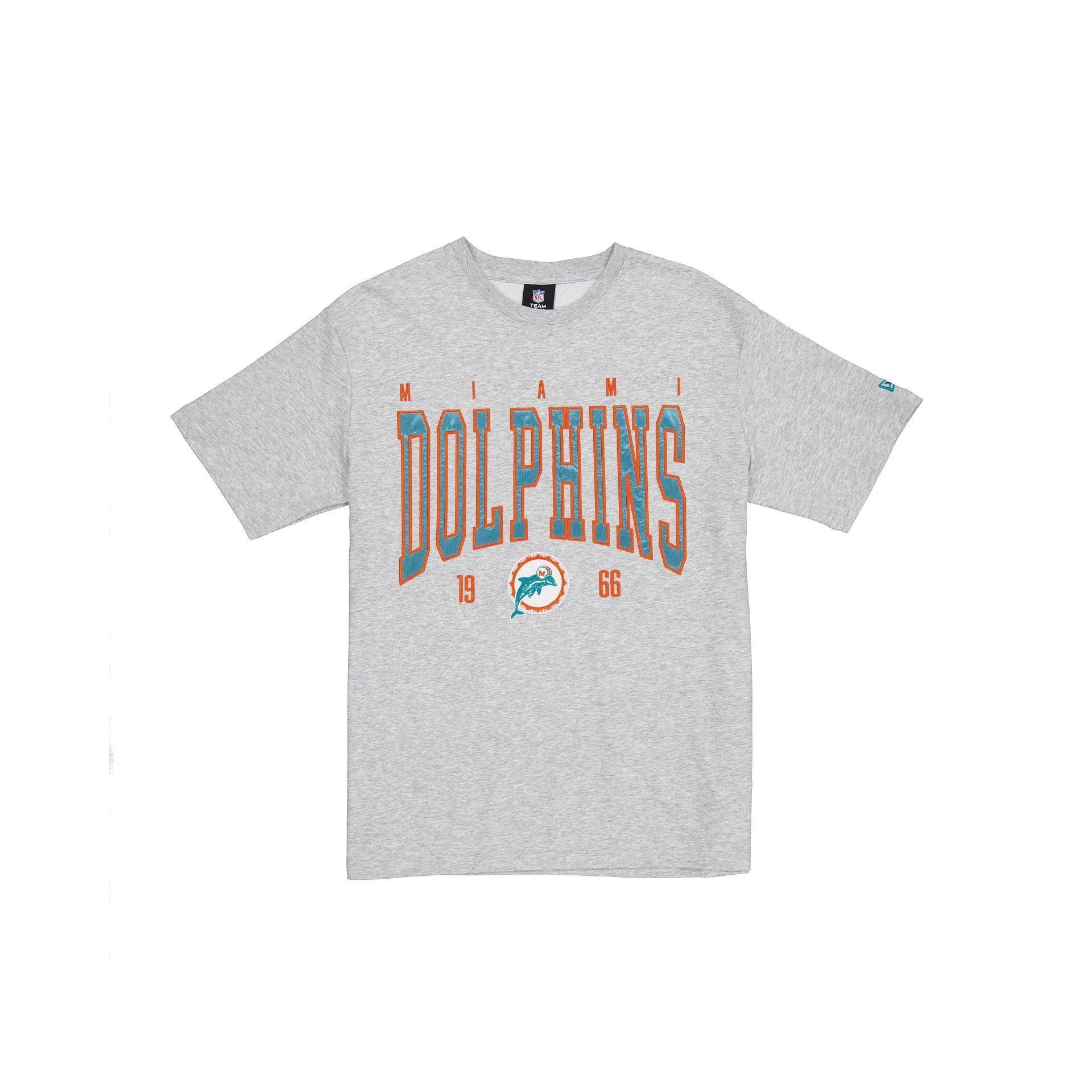 Miami Dolphins Sport Classics Gray T-Shirt Male Product Image