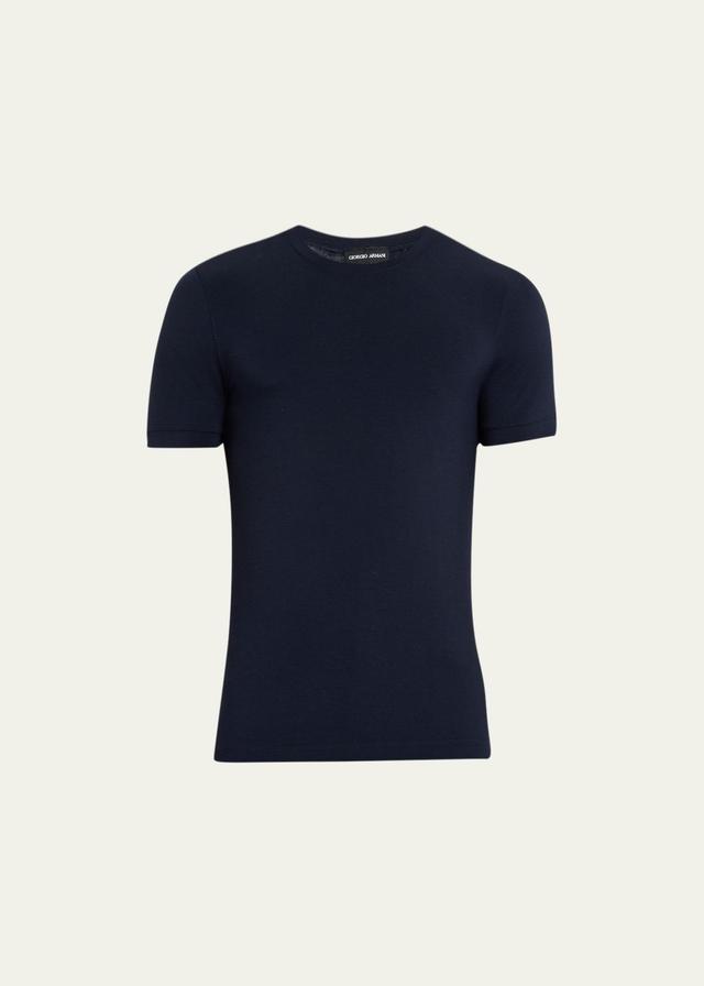 Mens Basic Crewneck Tee Product Image