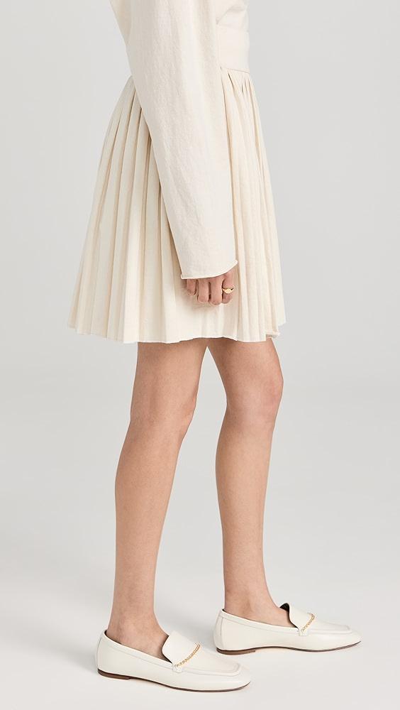 Les Tien Paulina Box Pleat Tennis Skirt | Shopbop Product Image