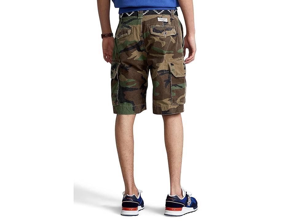 Polo Ralph Lauren Gellar Relaxed Fit Camo Cargo 10.5 Inseam Shorts Product Image