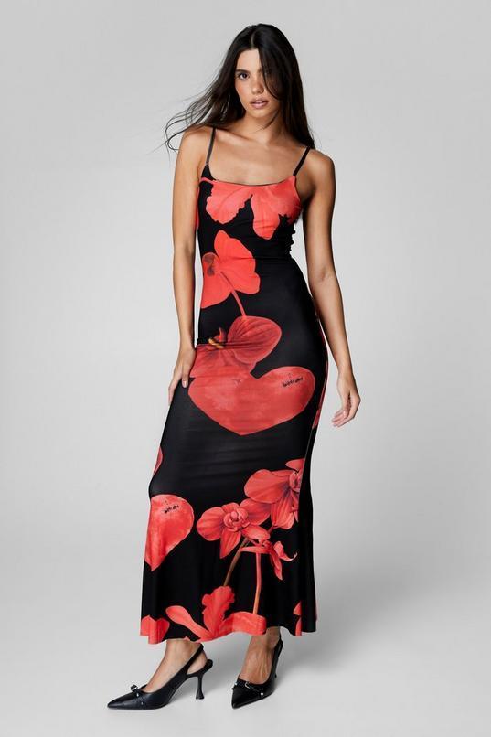 Printed Maxi Dress Product Image