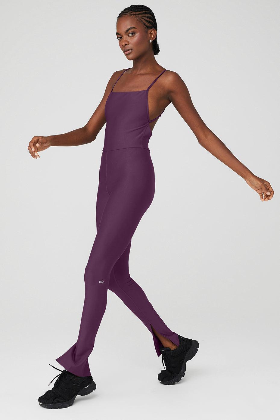 Airlift Disco Daze Onesie - Dark Plum Product Image