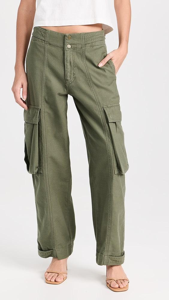 FRAME Wide Leg Cargo Trousers | Shopbop Product Image